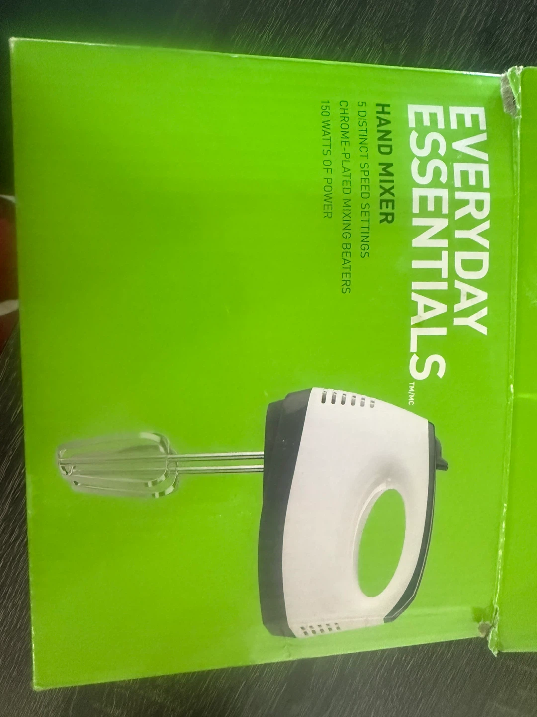 Everyday Essentials Hand Mixer & Beater
