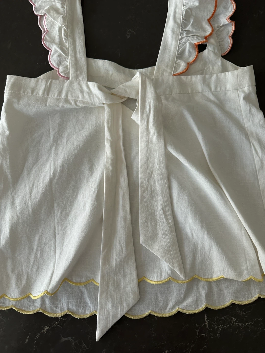 Cute Summer White Top with Ruffle Sleeves - photo 2