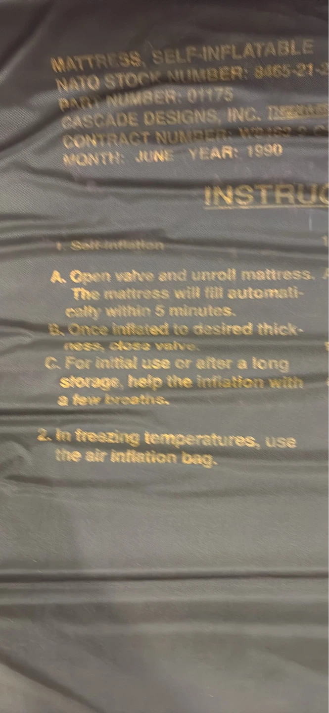 Cascade Designs Self-Inflating Mattress - photo 3