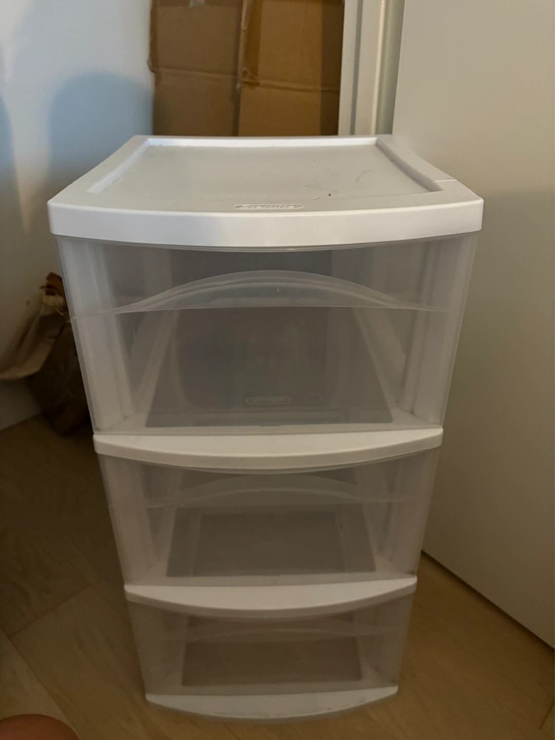 3 Drawer Plastic Storage Cart - photo 2