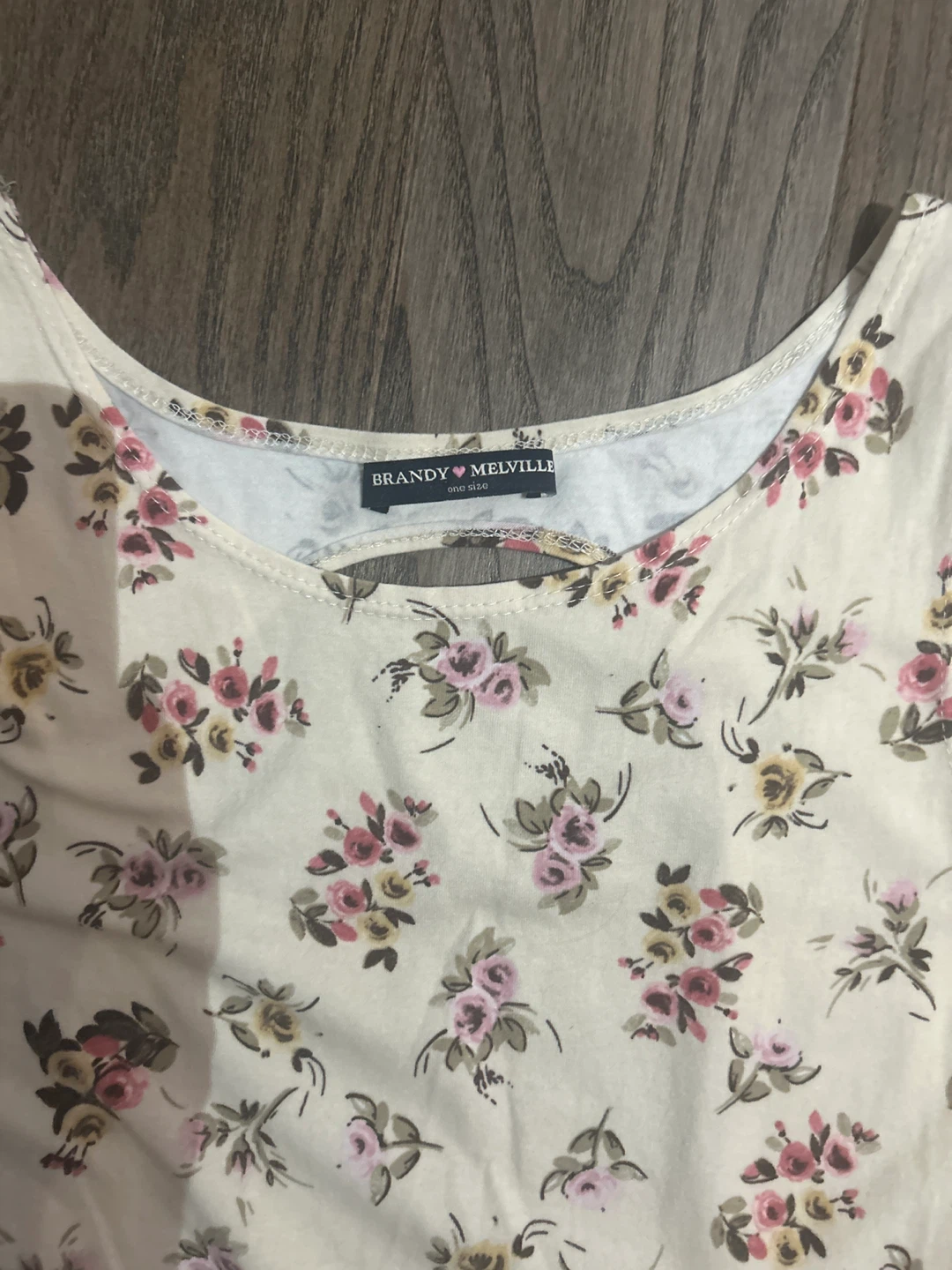 Brandy Melville Floral Cutout Dress ⚽️ - photo 3