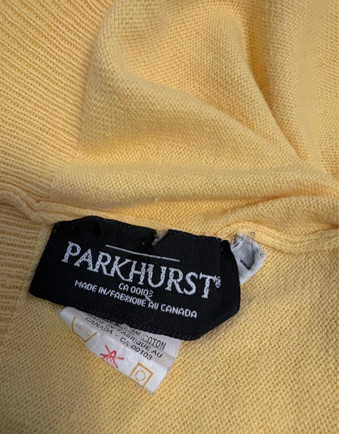 ⚽ Parkhurst Women's Yellow V-Neck Sleeveless Sweater Vest - photo 3