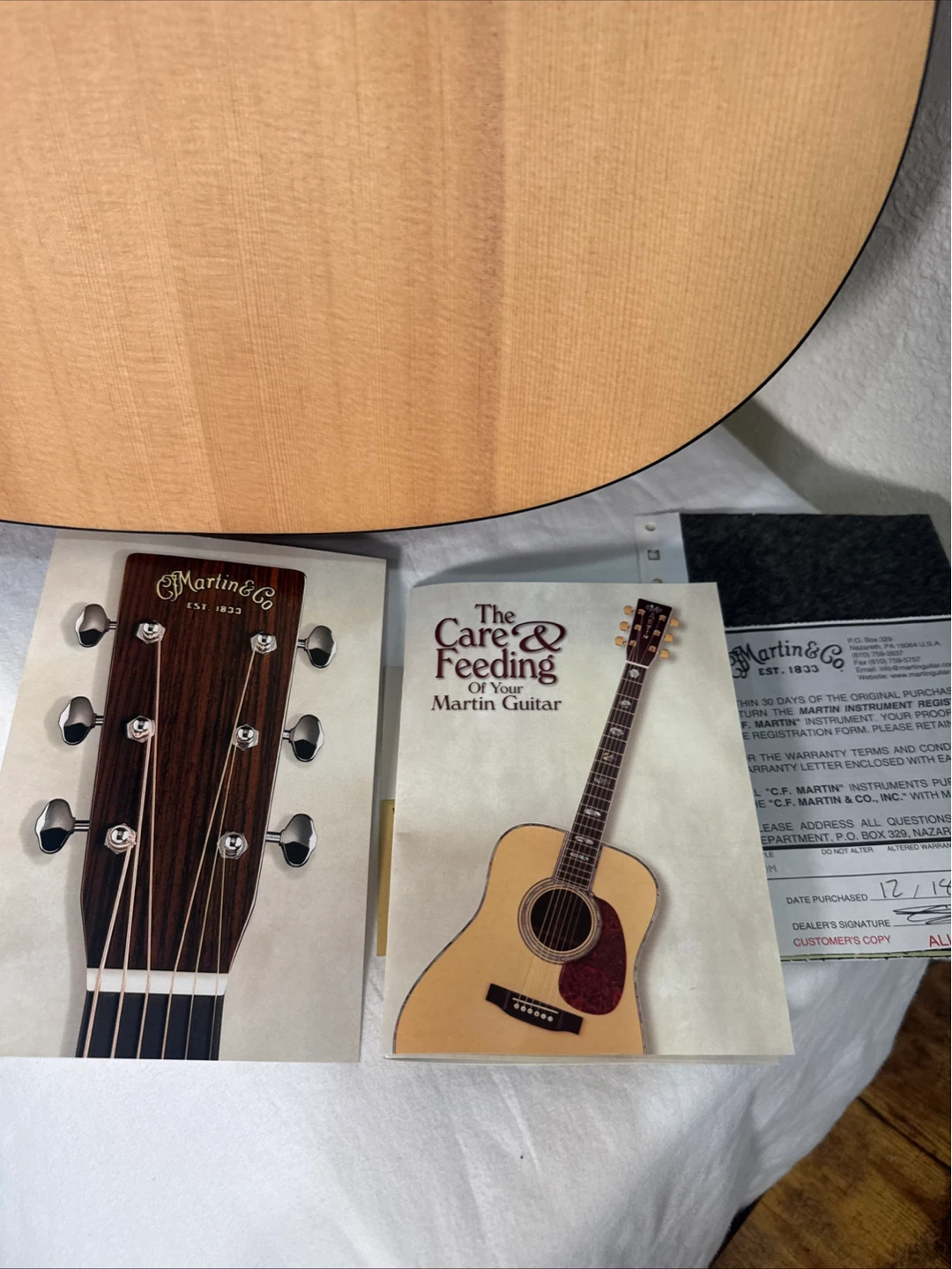 C.F. Martin & Co. DM Dreadnought Acoustic Guitar - photo 3