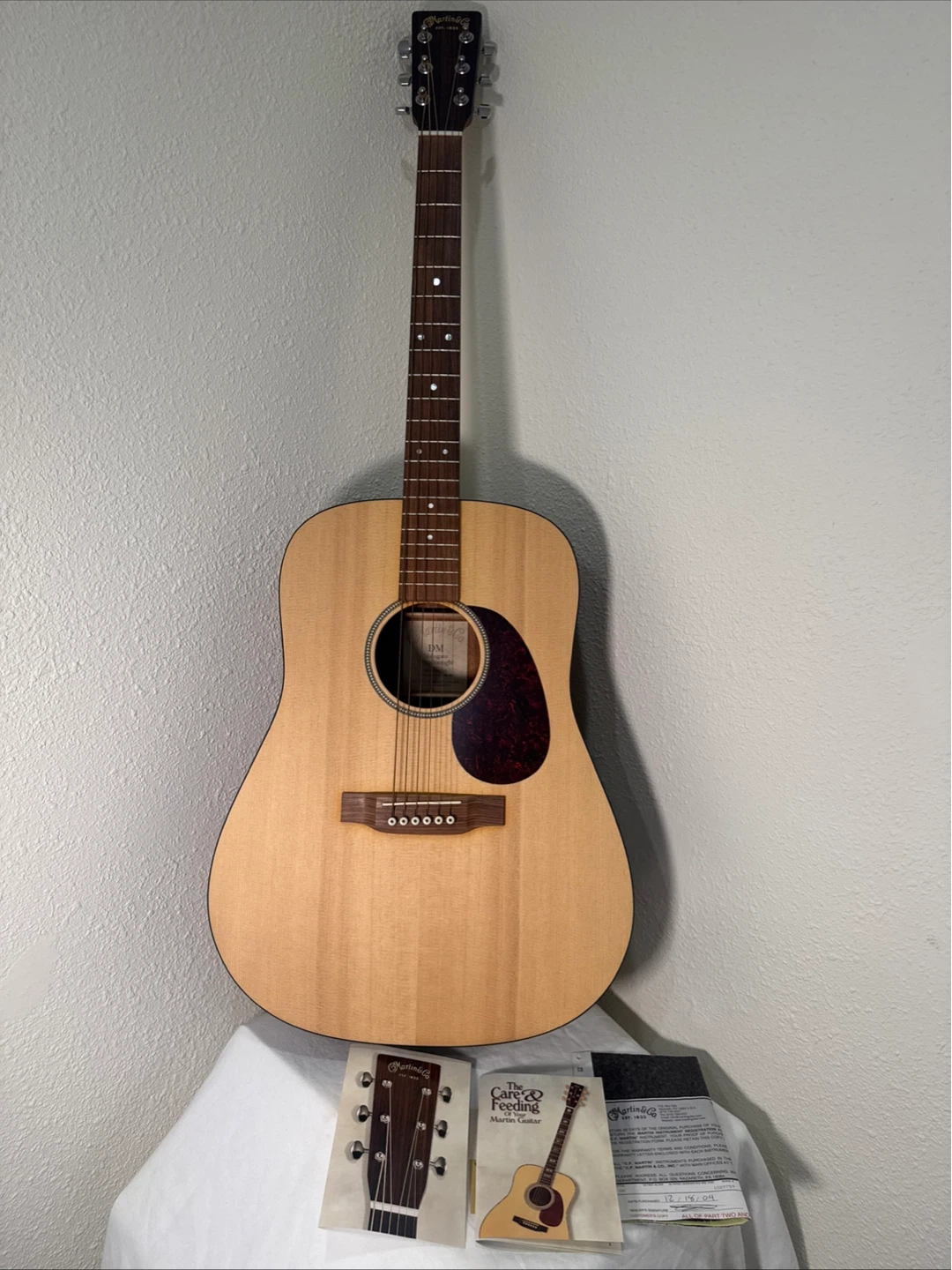 C.F. Martin & Co. DM Dreadnought Acoustic Guitar - photo 2