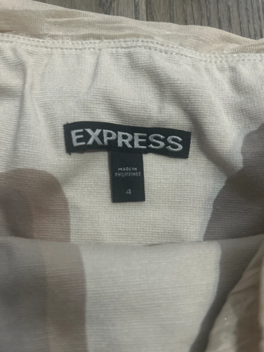 Express Strapless Dress Size 4 ⚽️ - photo 3