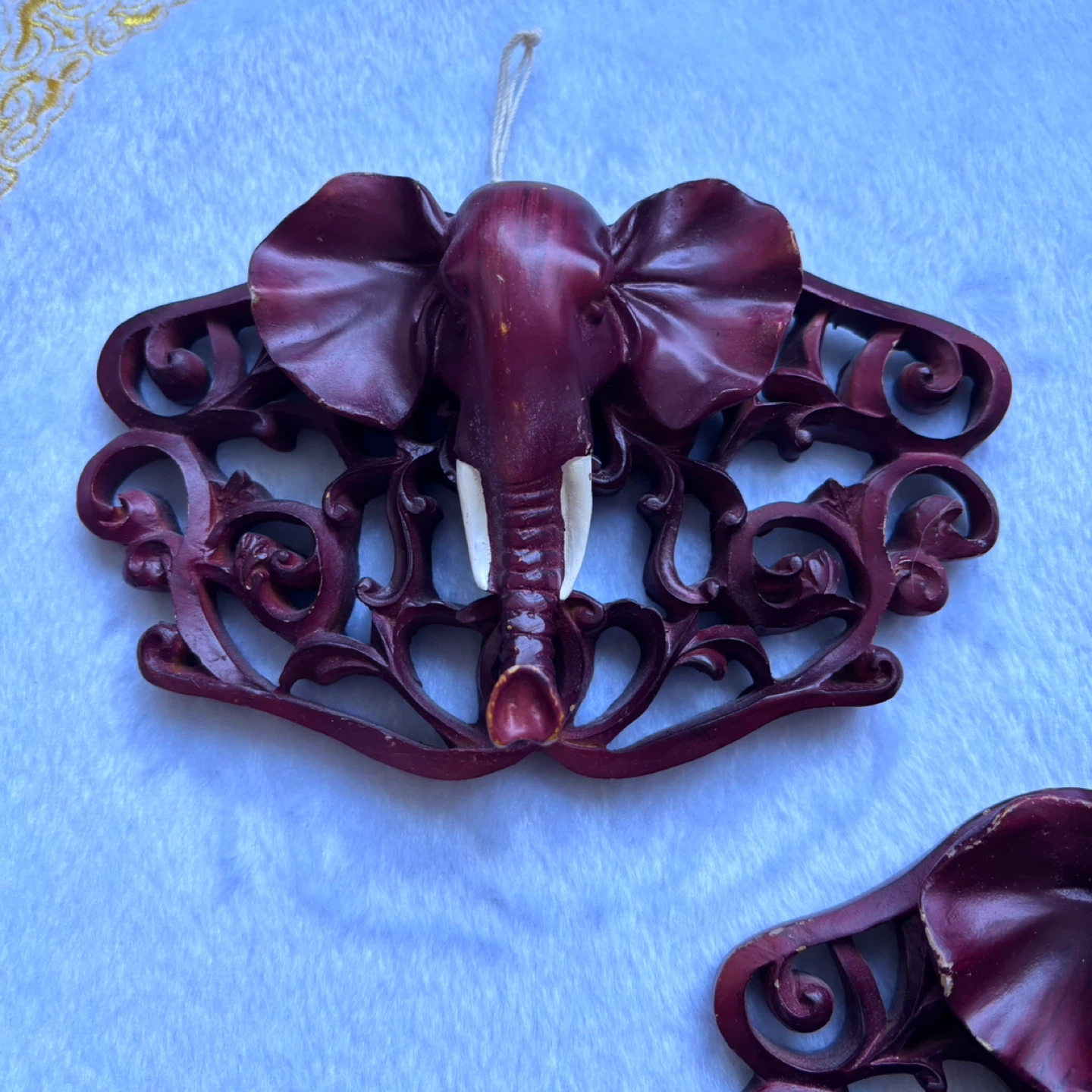 Wooden Elephant Wall Decor - photo 2