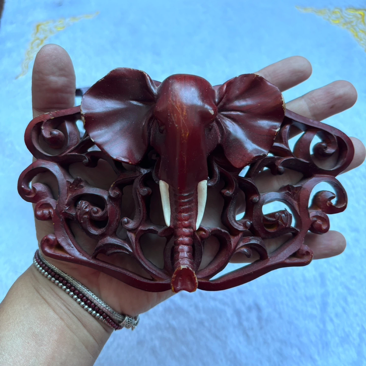 Wooden Elephant Wall Decor - photo 5