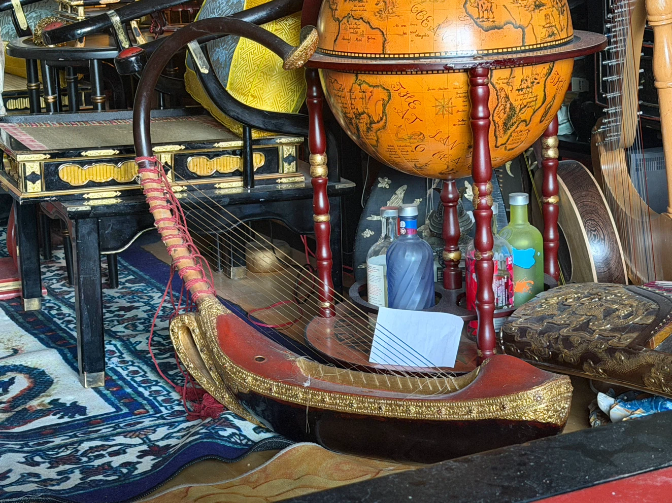 The Saung-Gauk harp (Burmese harp/ kugo harp/ 凤首箜篌） - photo 5