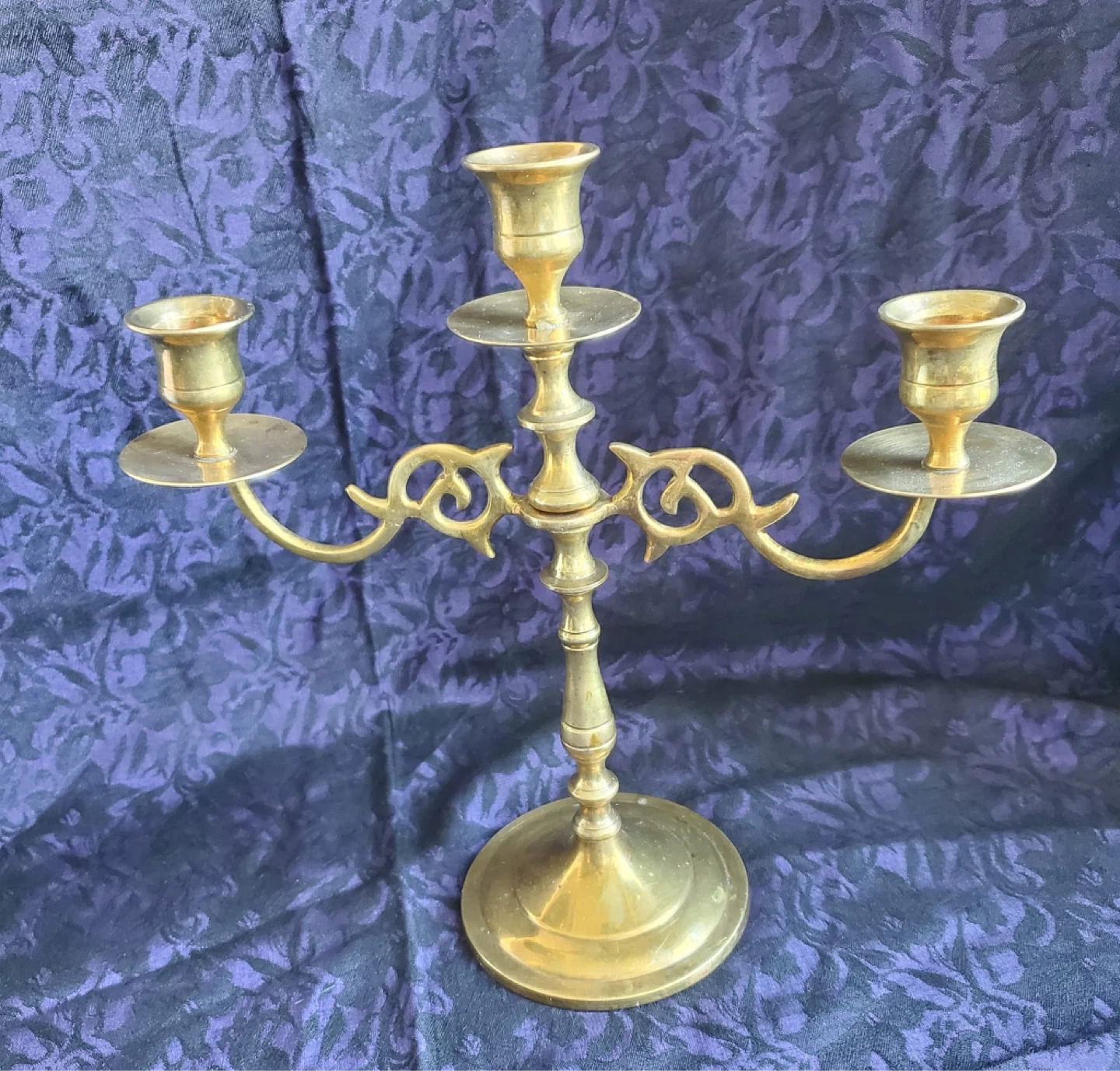 Solid Brass Candelabra Made in India