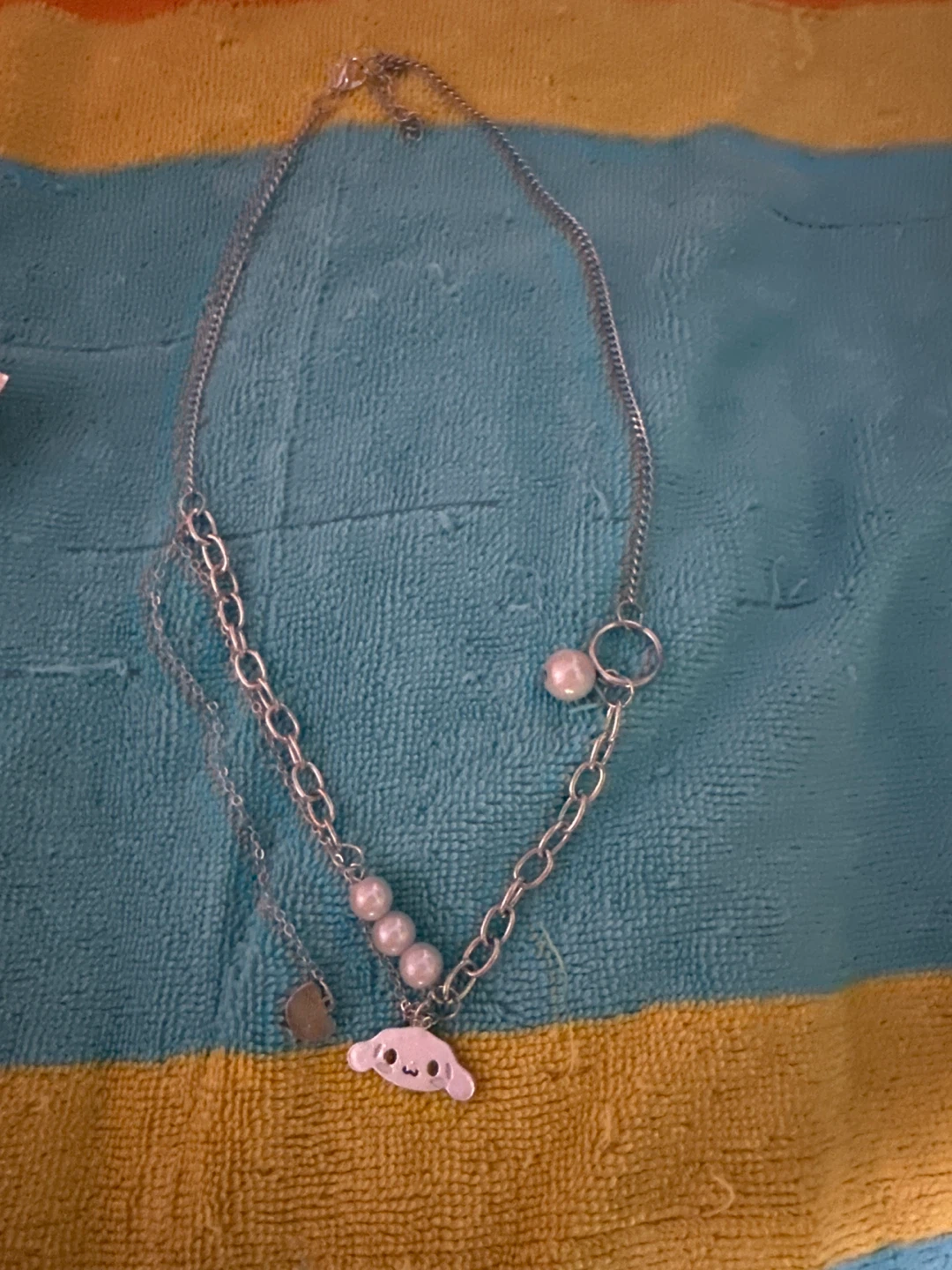⚽️ Cinnamoroll Inspired Layered Plated Necklace - photo 2