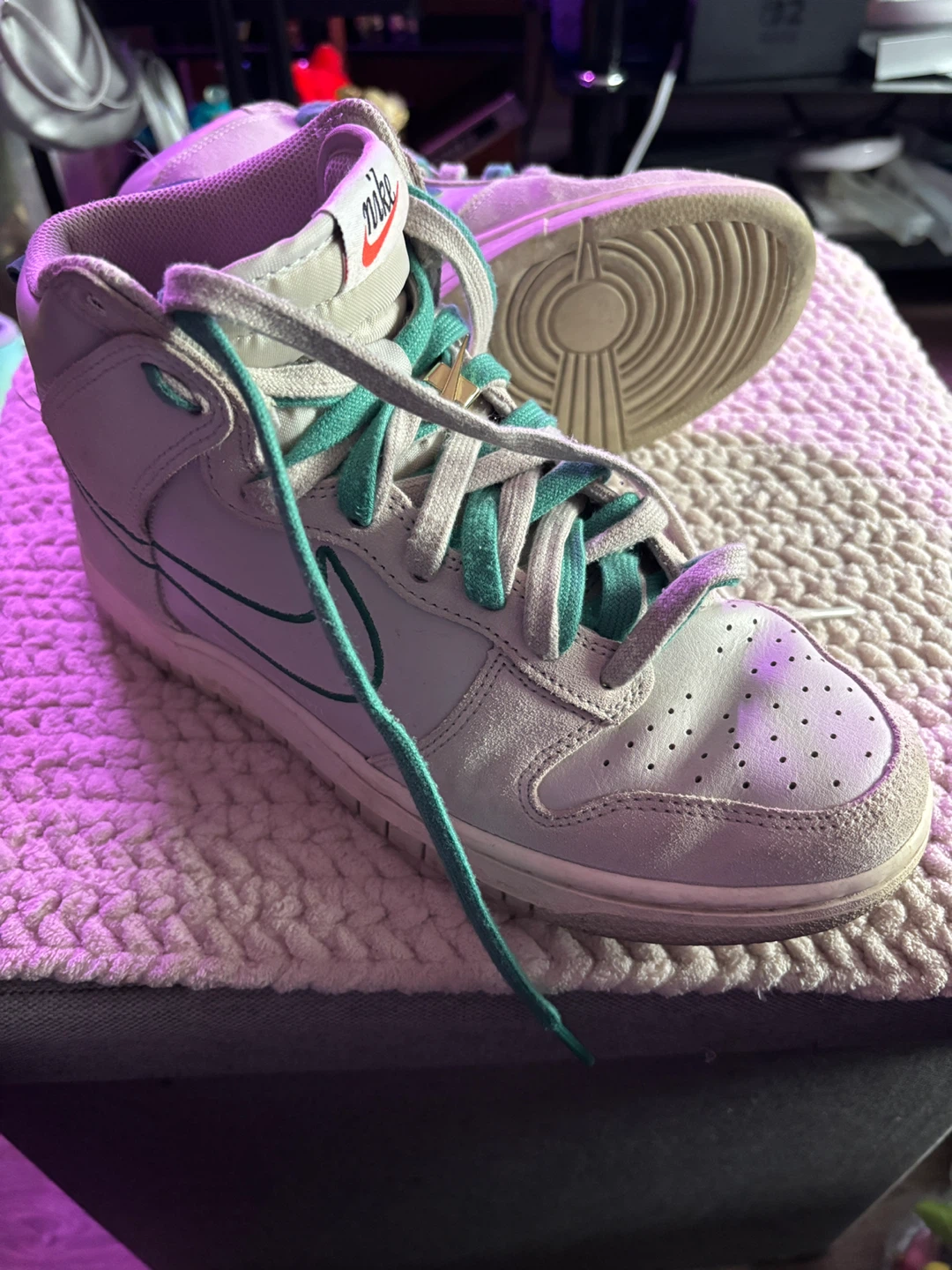 Nike Dunk High SE “First Use” Edition 2021 Size 8 - Lightly Used - photo 2