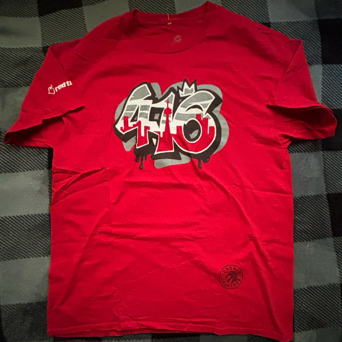 Toronto Raptors - “416” Graphic T-Shirt - *Size Men Large* - photo 2