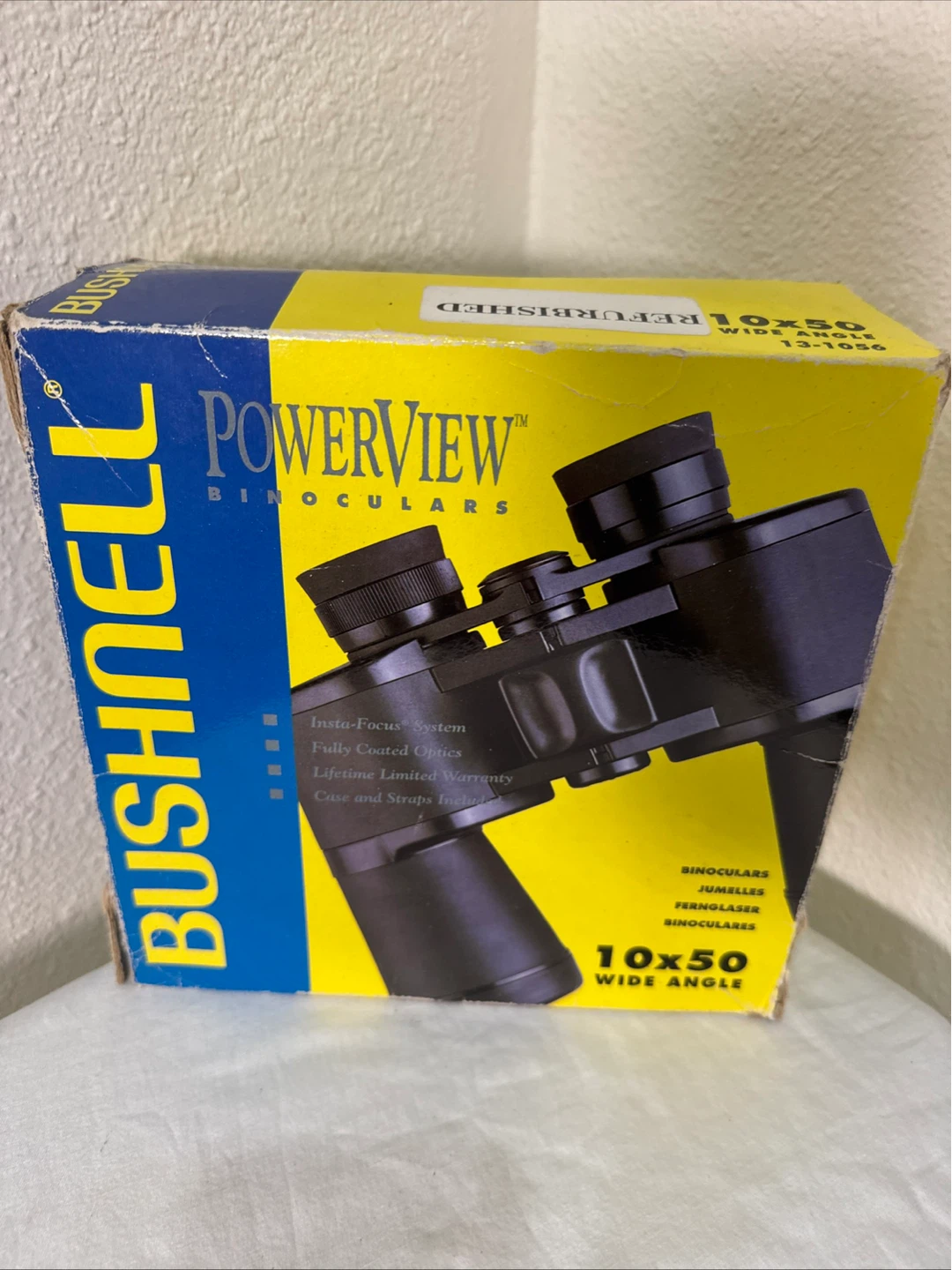Bushnell PowerView 10x50 Wide Angle Binoculars