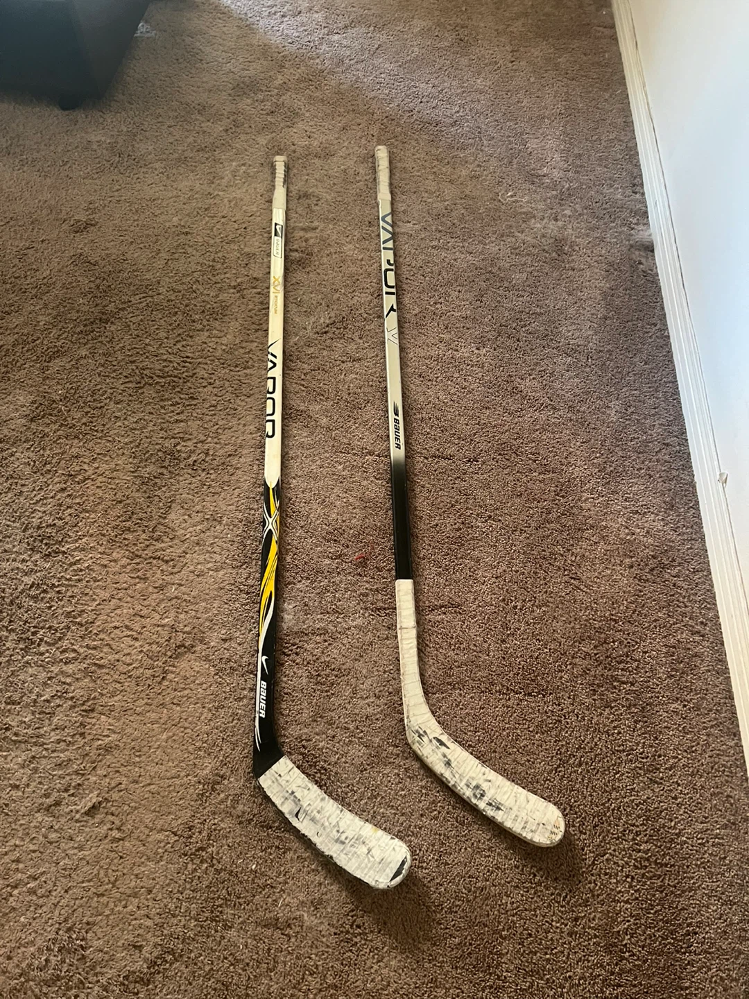 Bauer Left Handed Adult hockey sticks