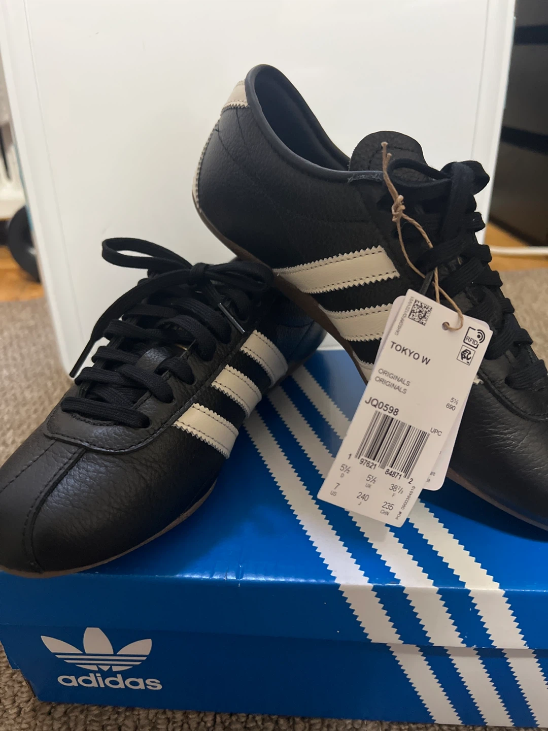 Adidas Tokyo W Shoes - Black - Size 7 - photo 4