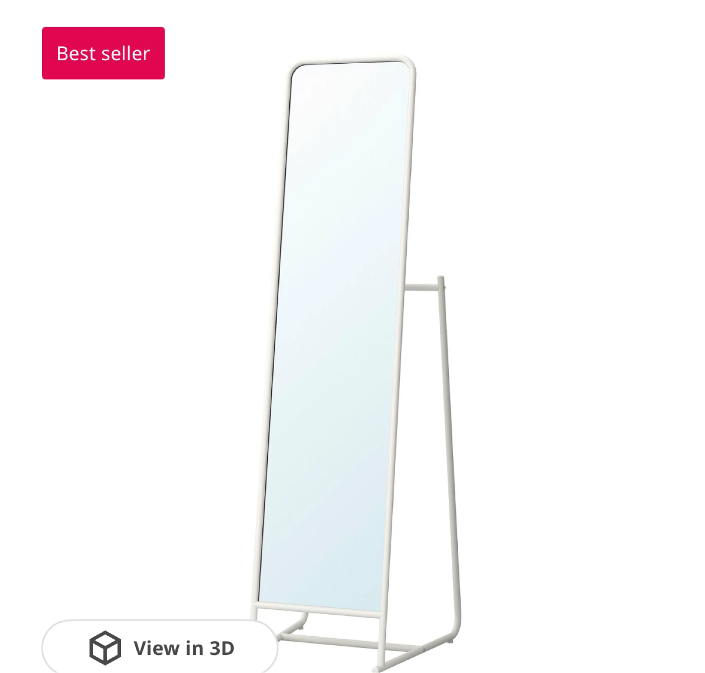 IKEA Mirror and bookshelf