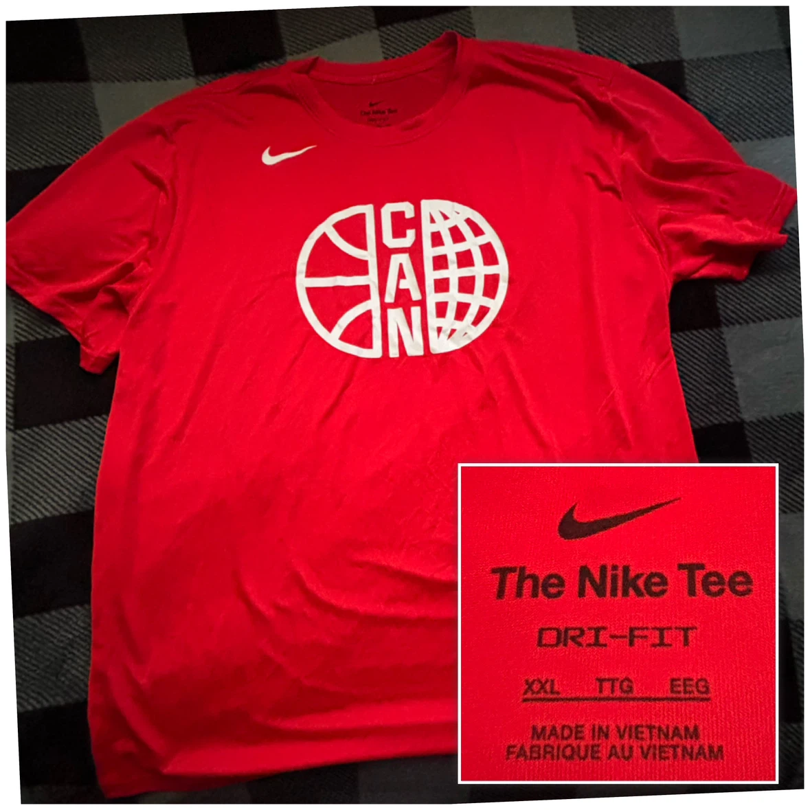 Nike - Dri-Fit T-Shirt - *Size Men XXL/Red*