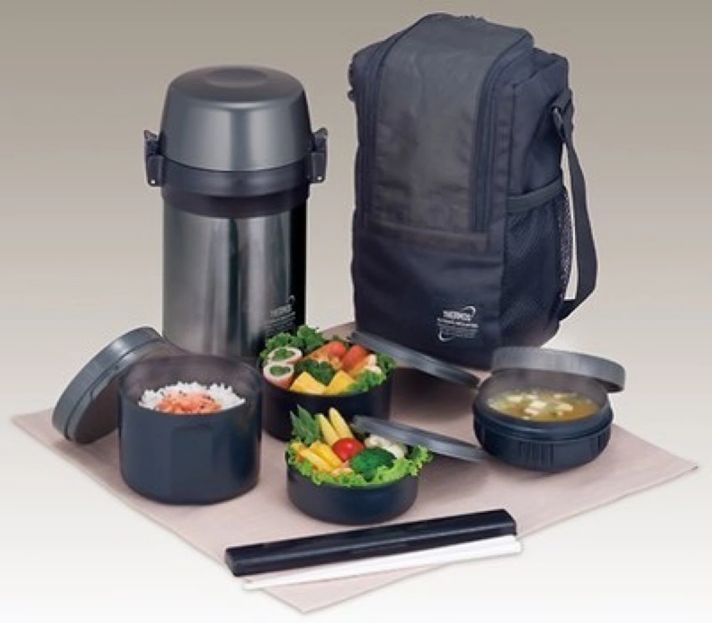 Thermos Hot Lunch Stainless Steel Lunch Box with Bag - photo 3