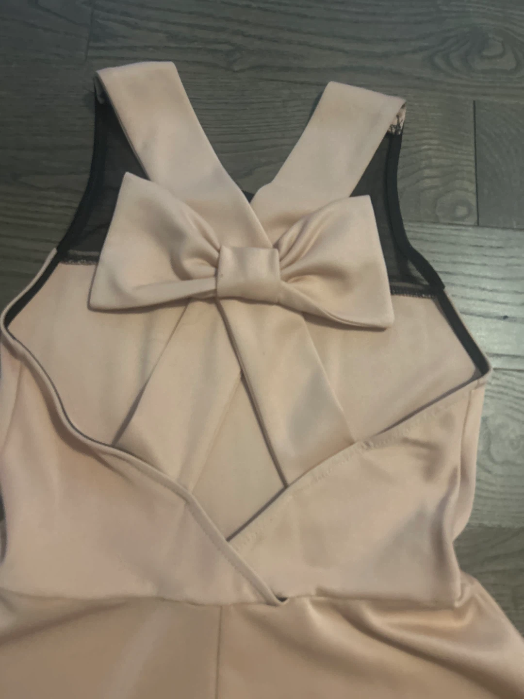 Dress with mesh and bow back ⚽️ - photo 2