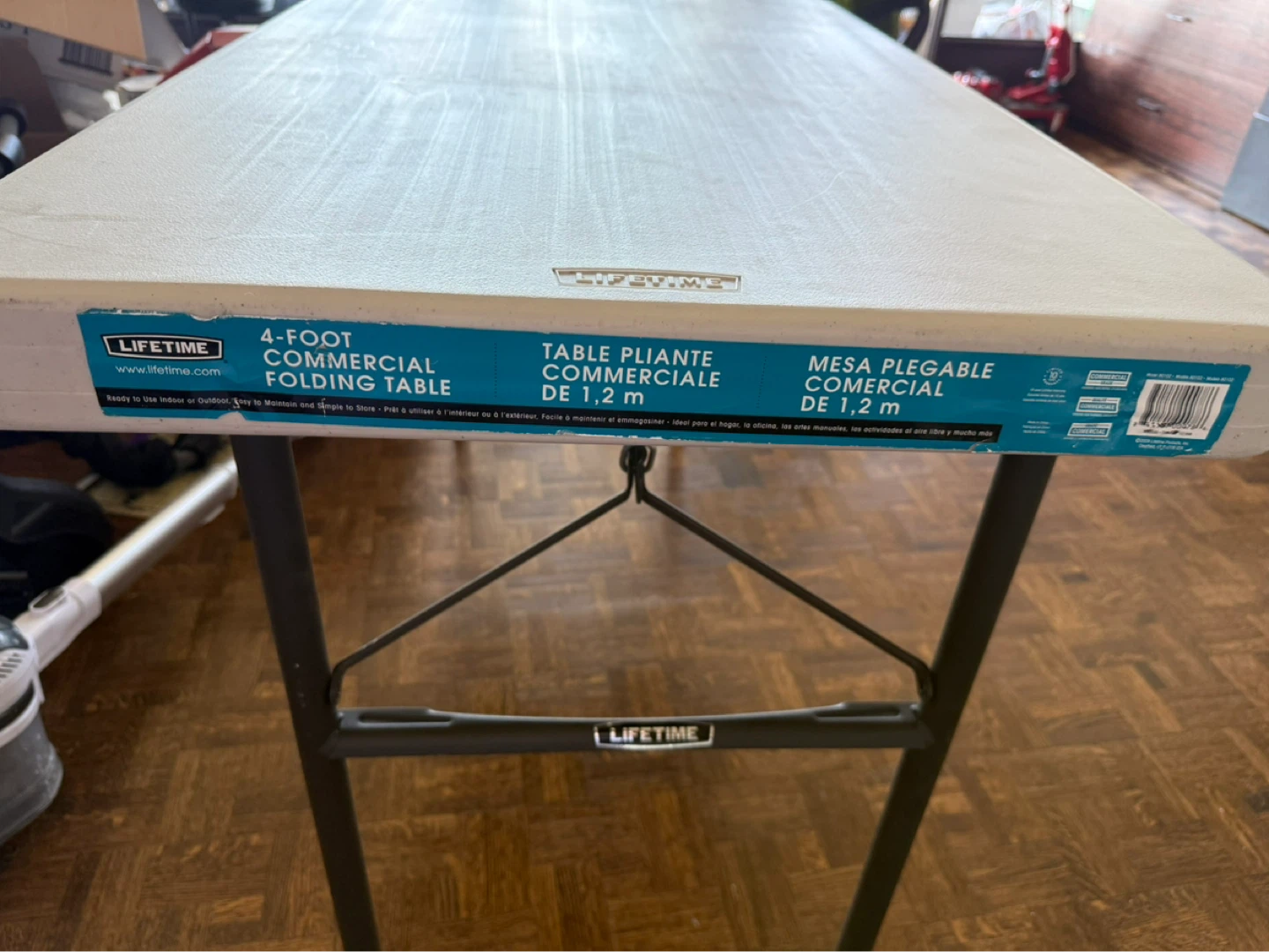 Lifetime 4-Foot Commercial Folding Table