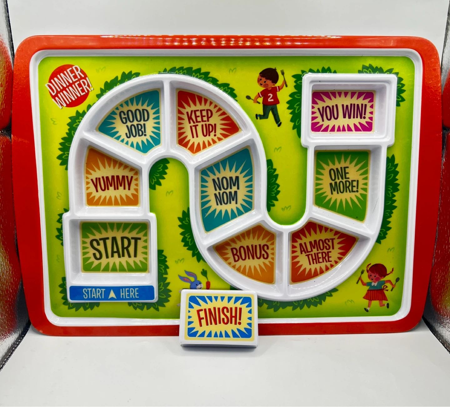 Dinner winner board game dinner plate  ⚽️