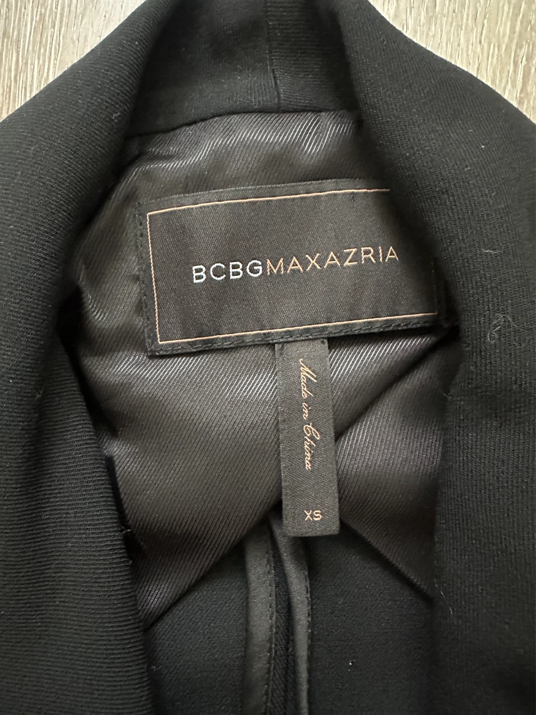 BCBGMAXAZRIA Black Blazer - photo 2