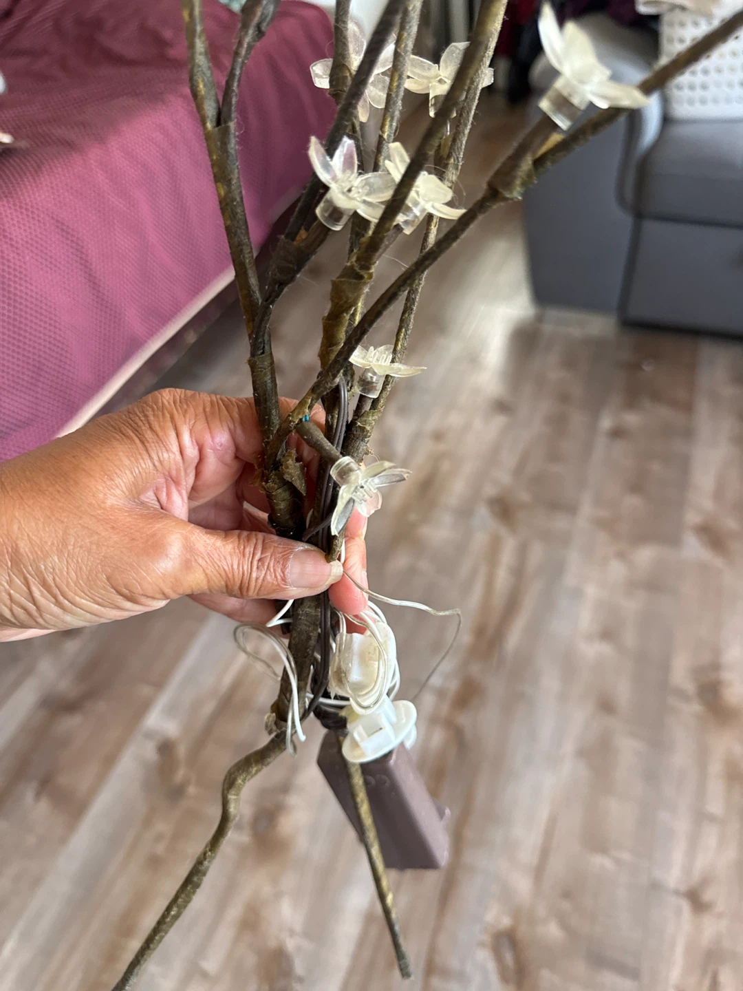 LED Cherry Blossom Branch Lights - photo 2