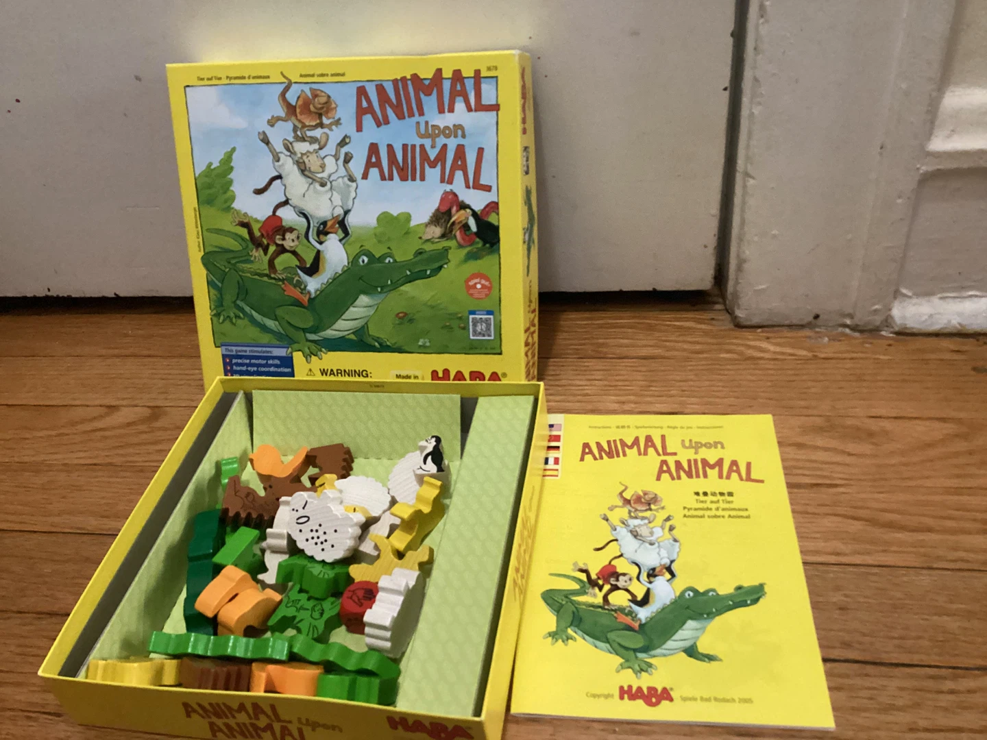 ⚽️HABA Animal Upon Animal Stacking Game