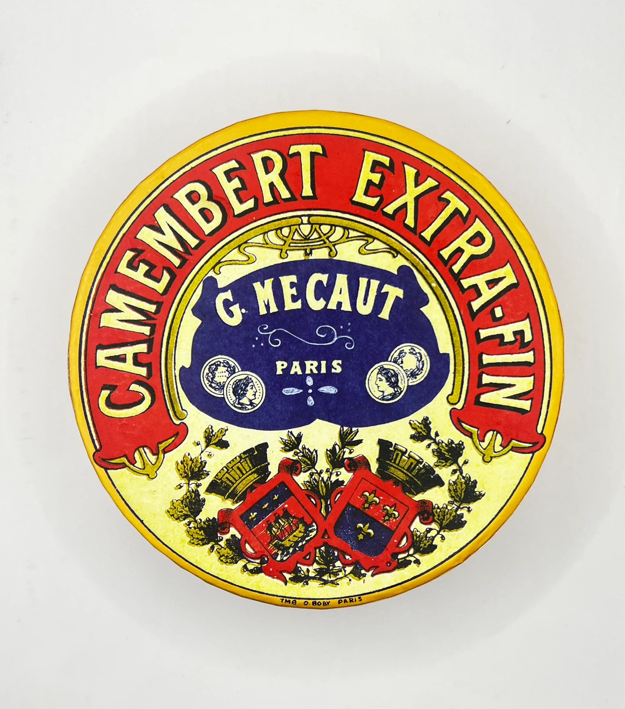 Set of 4 Camembert cheese plates ⚽️ - photo 2