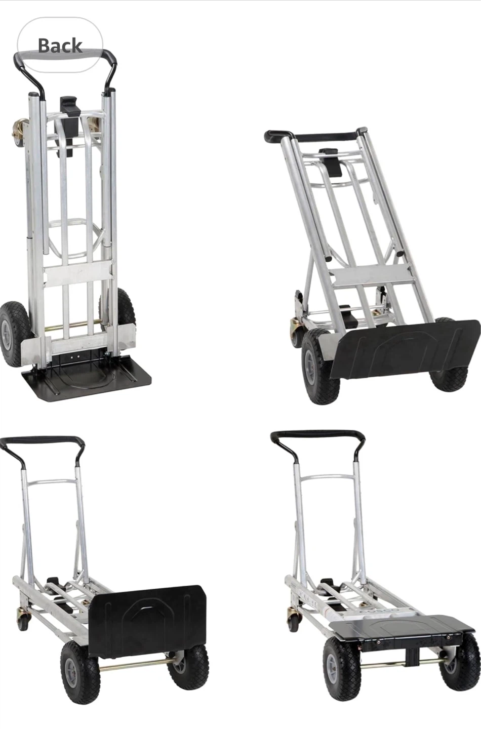 COSCO 4-in-1 Folding Series Hand Truck with Flat-Free Wheels - photo 4