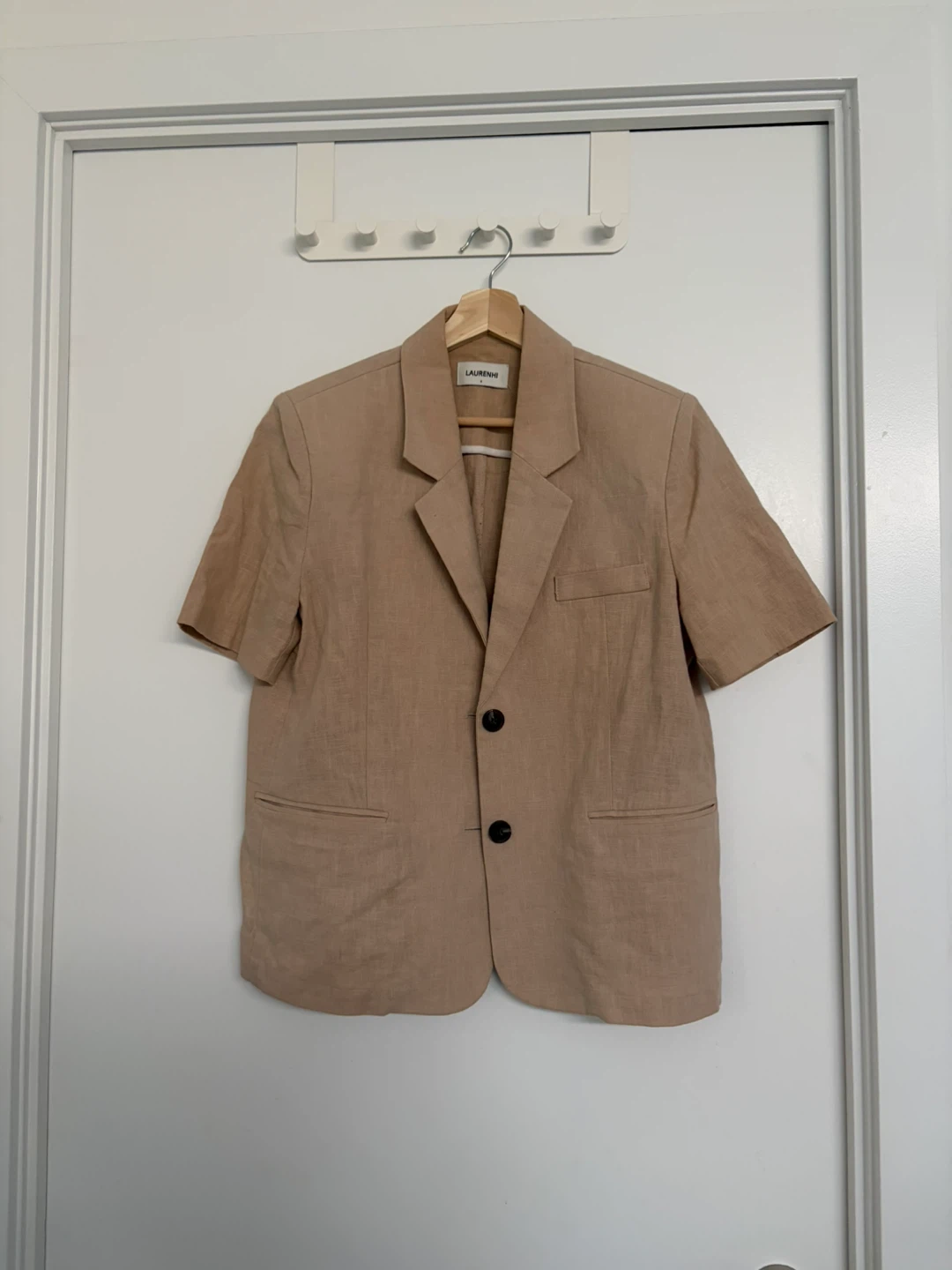 Linen Short Sleeve Blazer