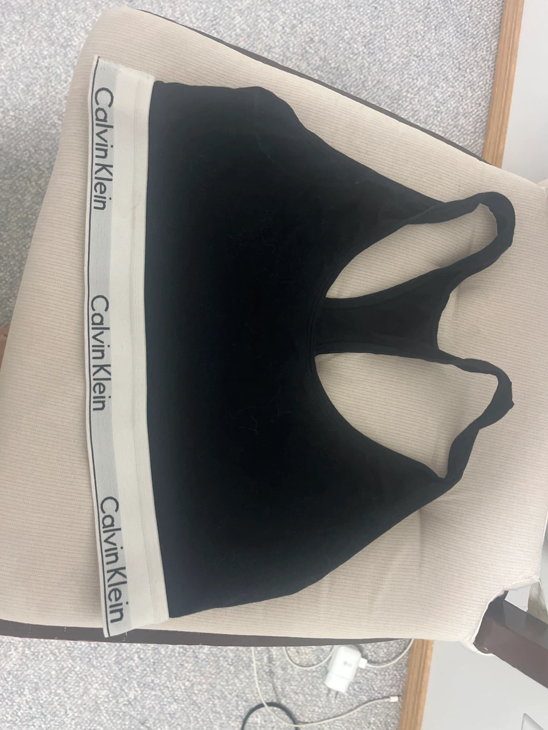Calvin Klein Black Sports Bra