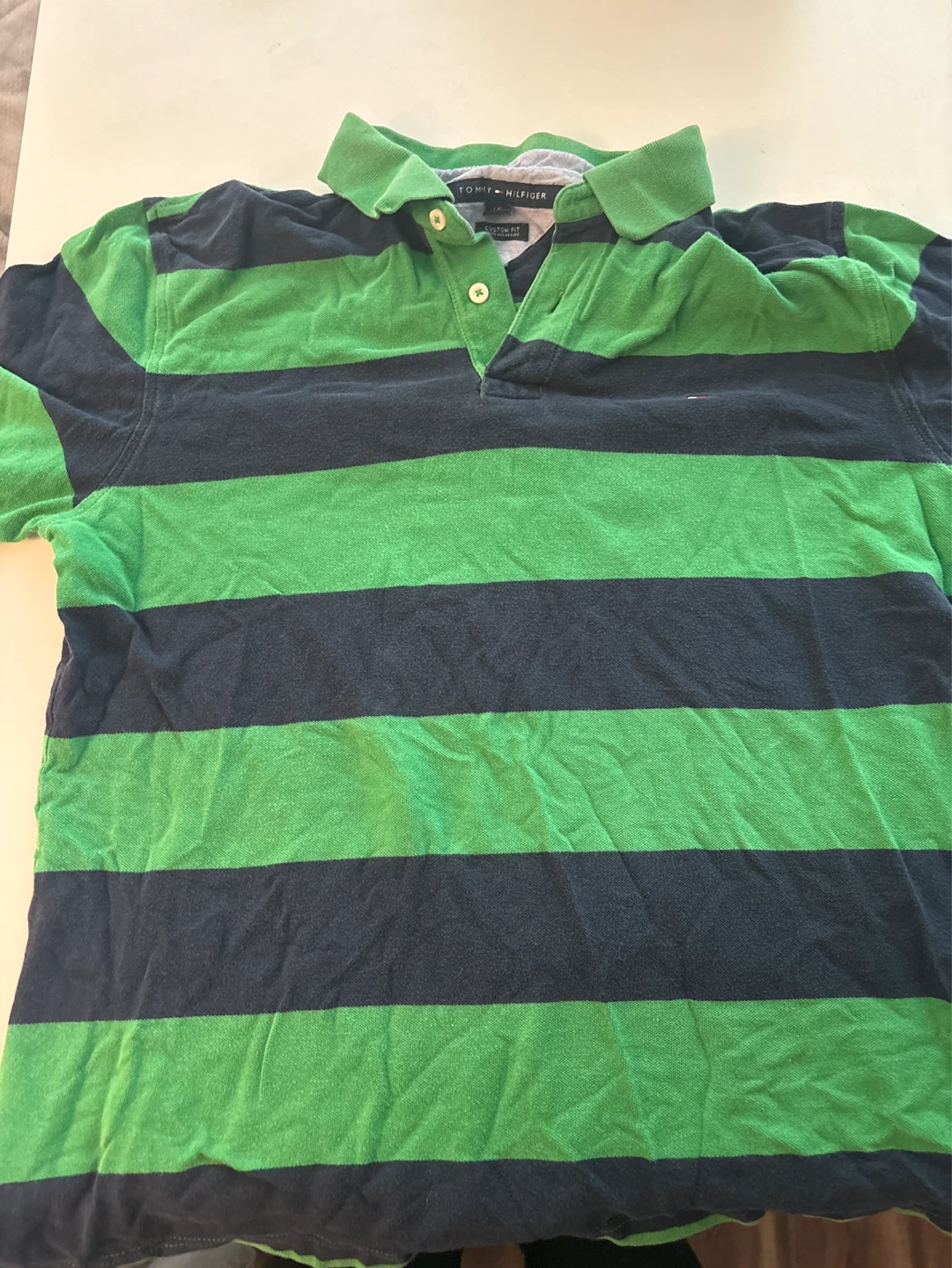 Tommy Hilfiger Striped Polo Shirt #Cleanout