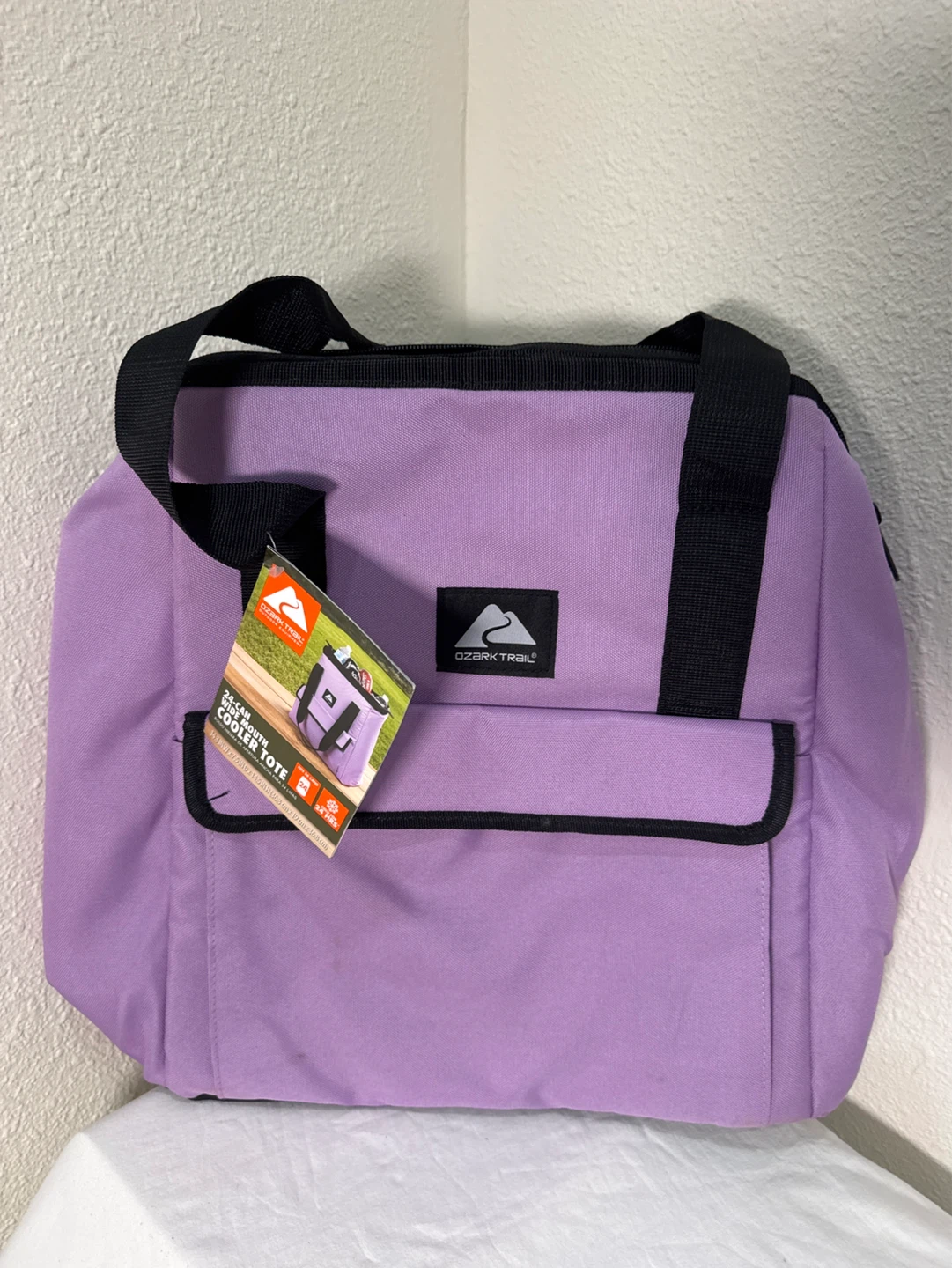 Ozark Trail Lavender Cooler Tote Bag