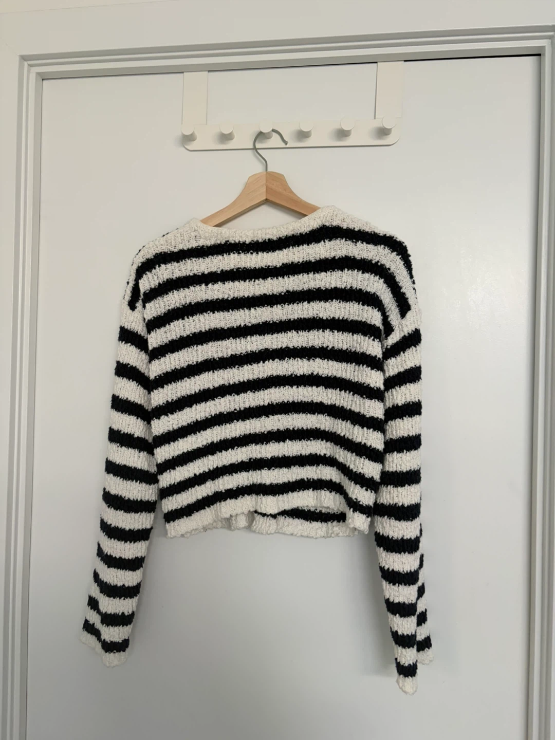 ELBORN Striped Cotton Cardigan - photo 4