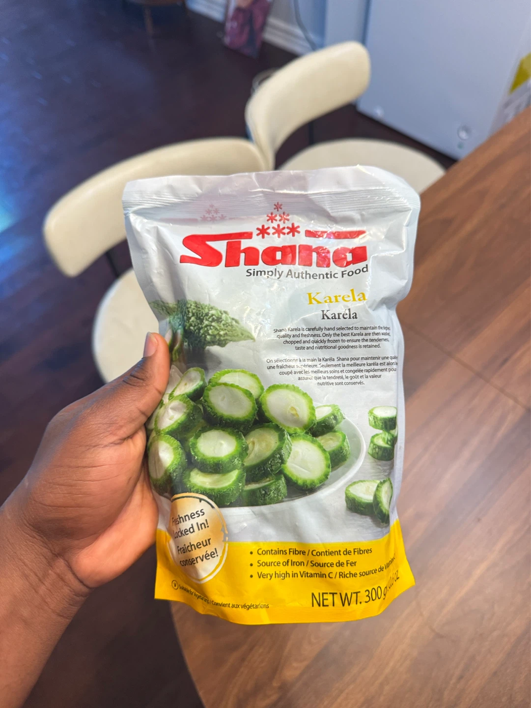 4 packs of Shana Karela Sliced Bitter Gourd⚽️