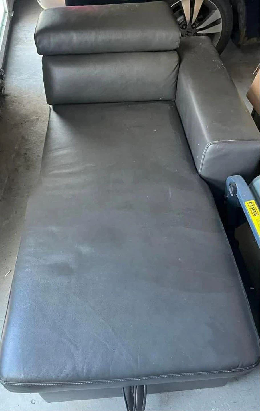 Grey Chaise Lounge Sofa