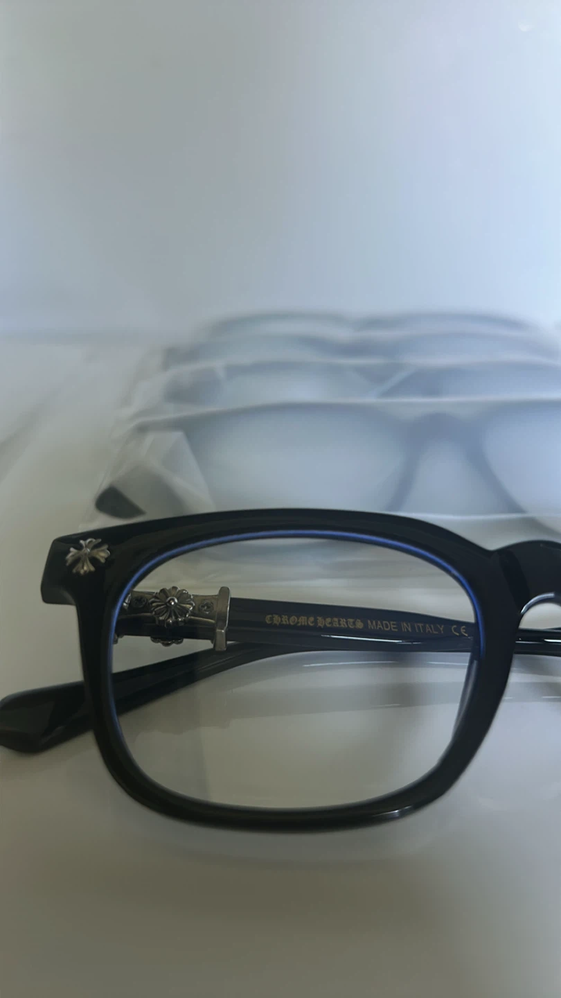 Chrome Hearts Glasses (Black / Silver) - photo 3