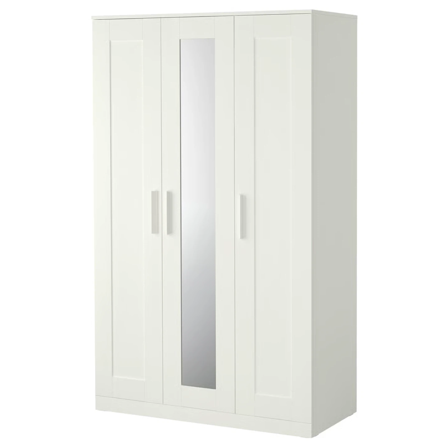 IKEA Wardrobe BRIMNES with Mirror, white.