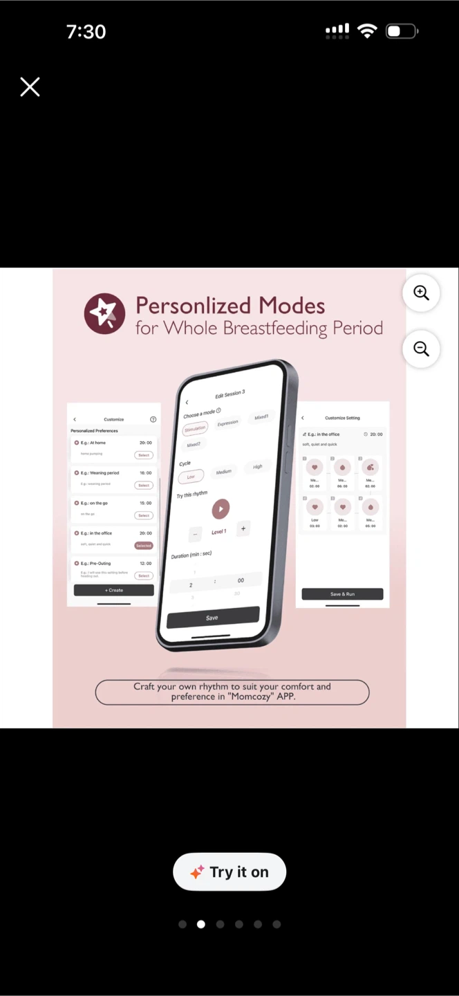 NEW Momcozy M9 Mobileflow in Pink, Open box - photo 3