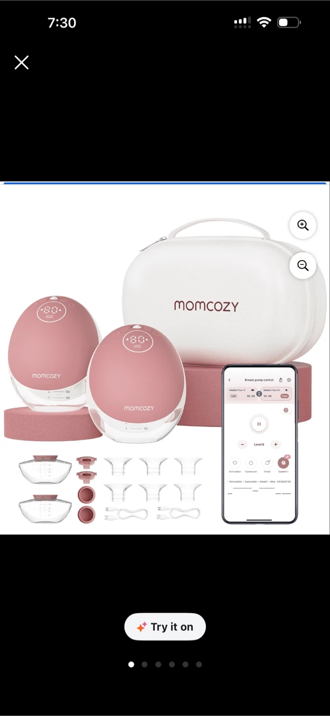 NEW Momcozy M9 Mobileflow in Pink, Open box - photo 4