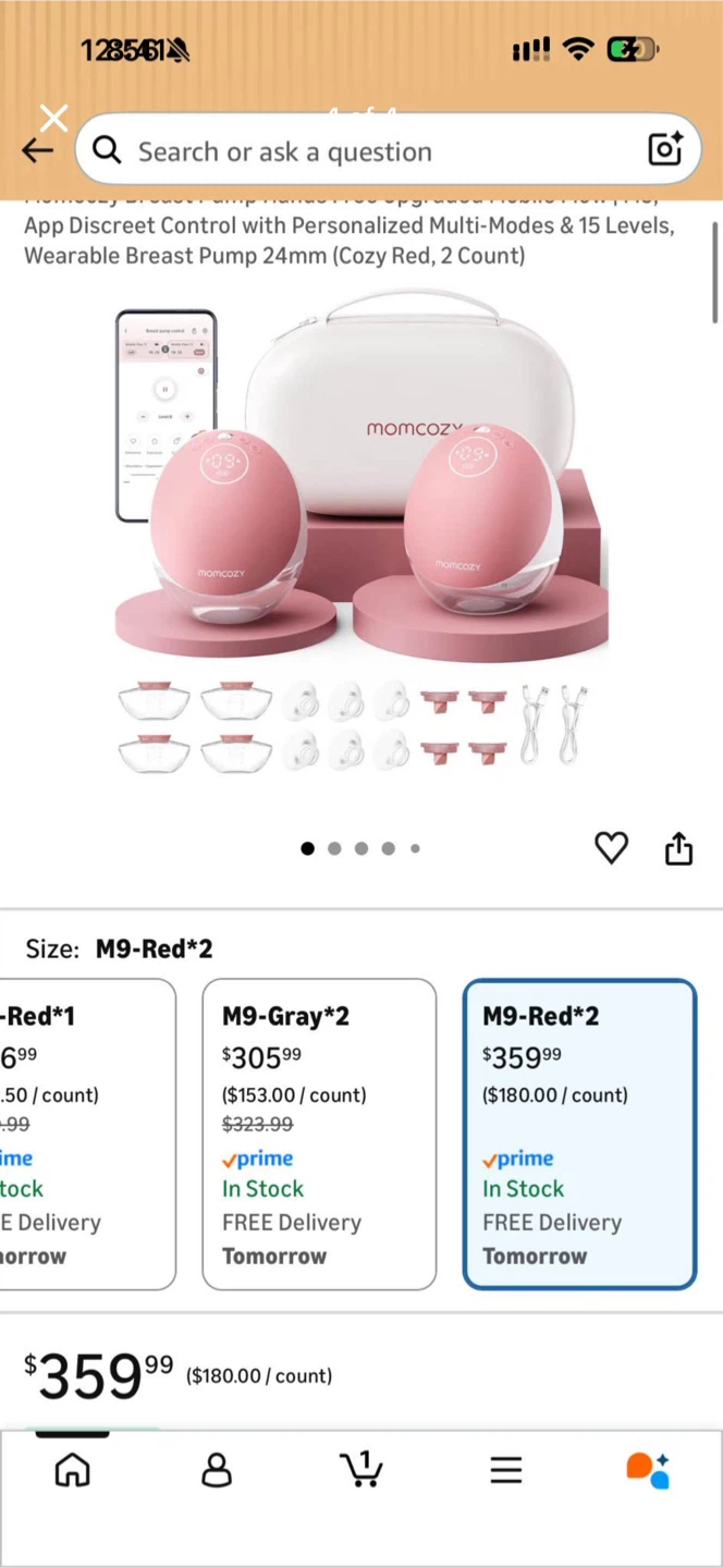 NEW Momcozy M9 Mobileflow in Pink, Open box - photo 5