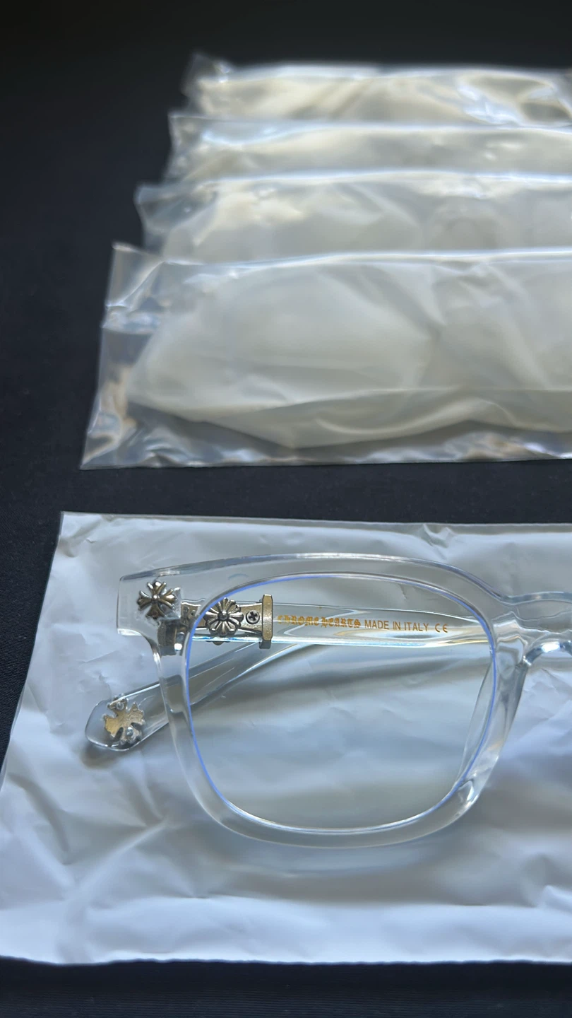 Chrome Hearts Glasses (Clear / Silver) - photo 3
