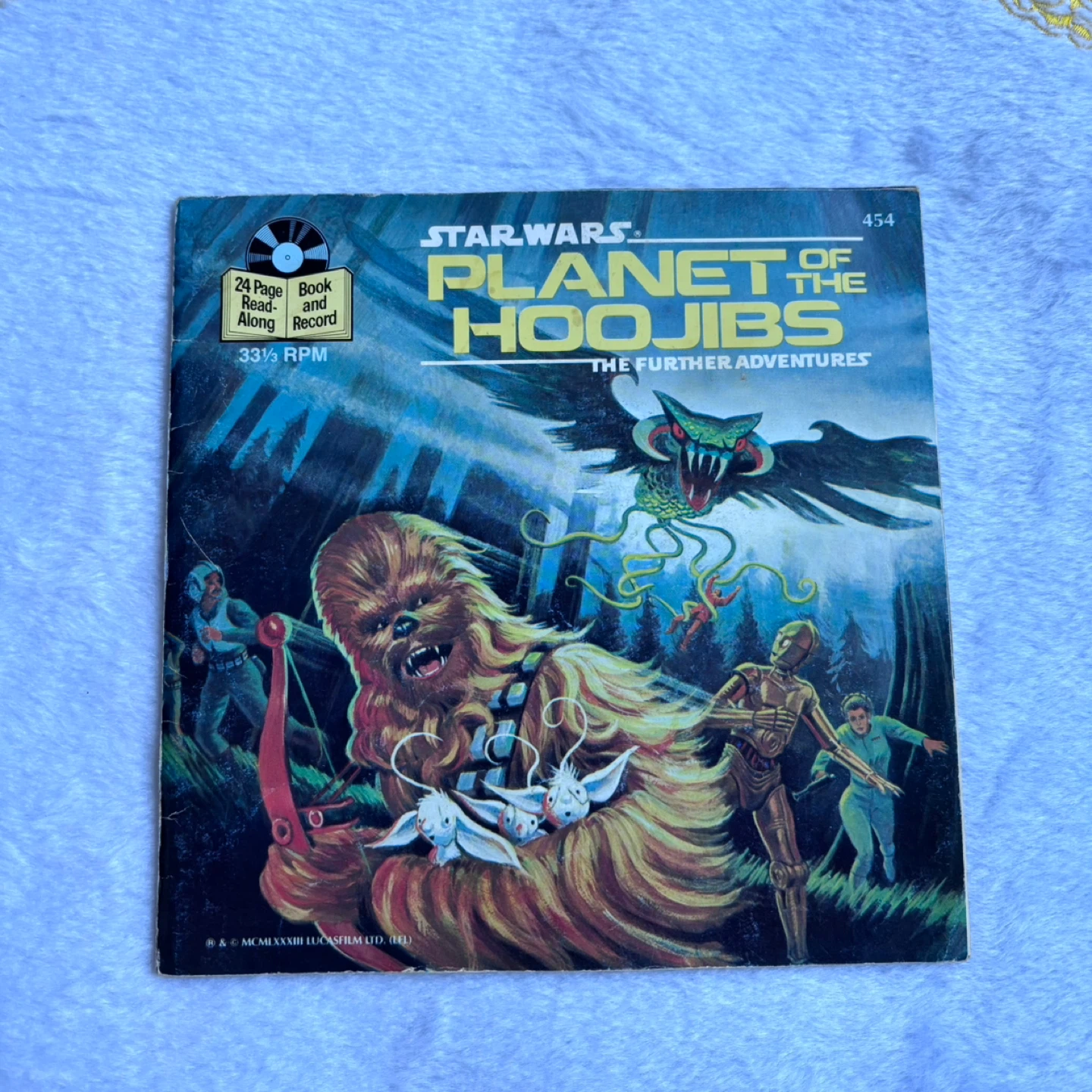 Star Wars Planet of the Hoojibs Read-Along Book and Record