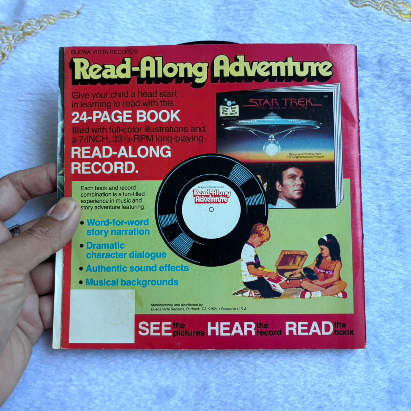 Star Trek Read-Along Book and Record - photo 3