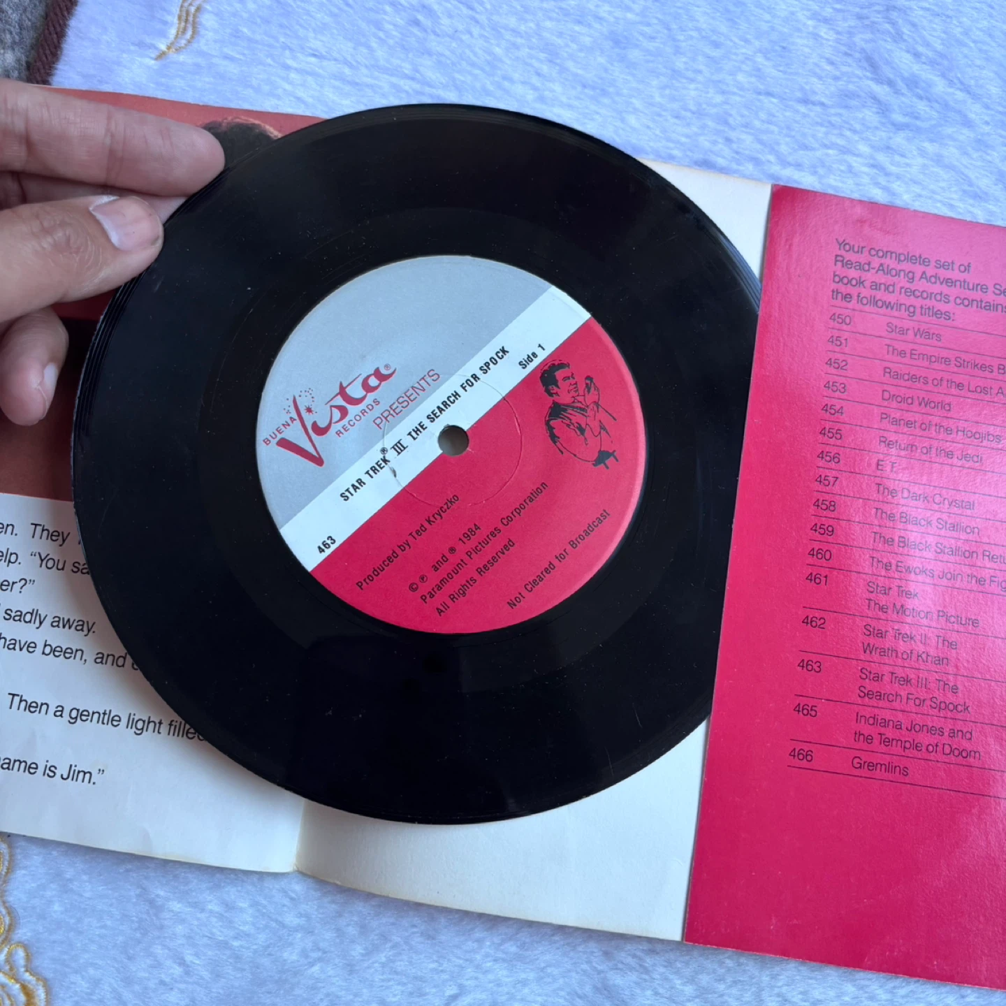 Star Trek Read-Along Book and Record - photo 5