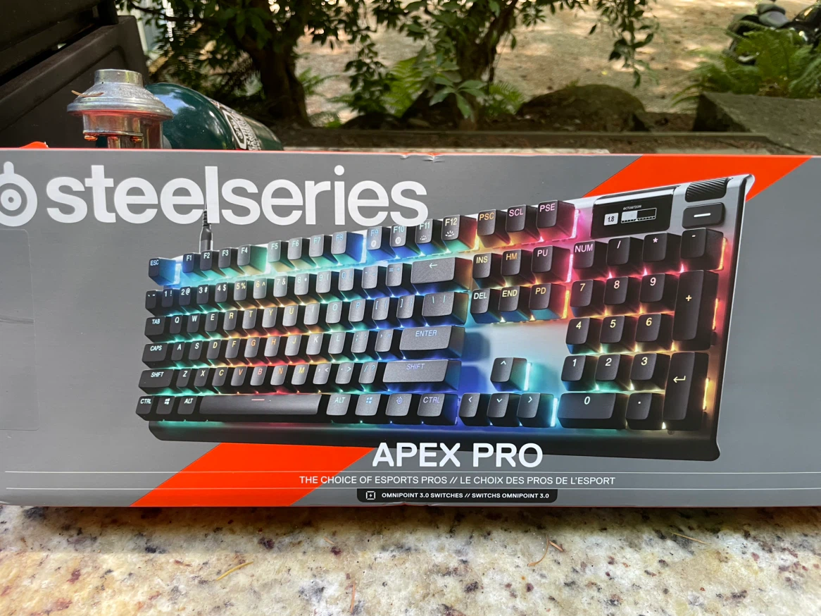 SteelSeries Apex Pro Mechanical Gaming Keyboard