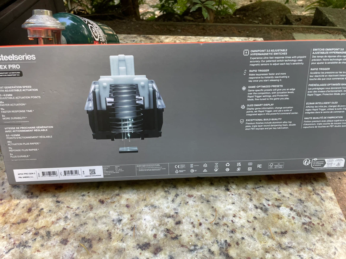 SteelSeries Apex Pro Mechanical Gaming Keyboard - photo 3