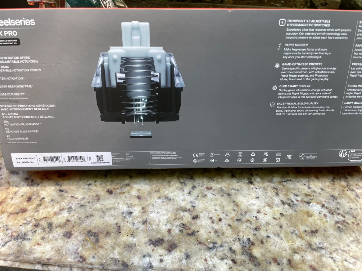 SteelSeries Apex Pro Mechanical Gaming Keyboard - photo 4