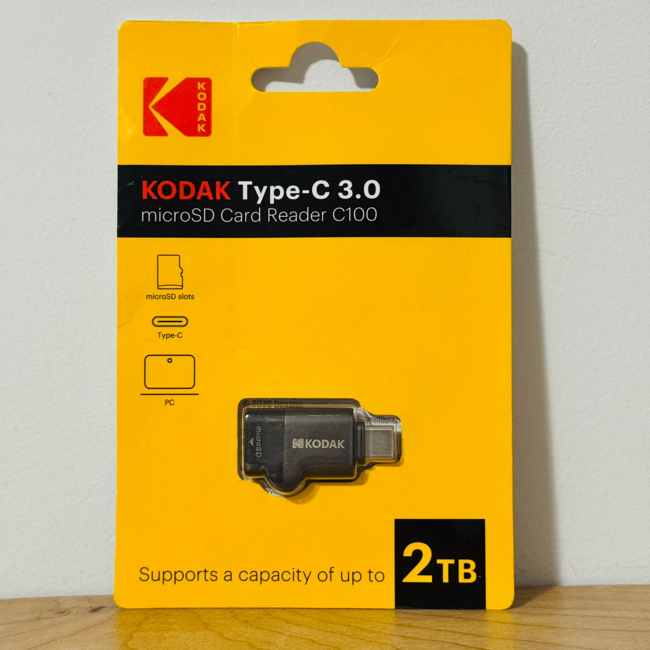 Kodak USB-C microSD Reader for Phone or Computer - Brand New ⚽️